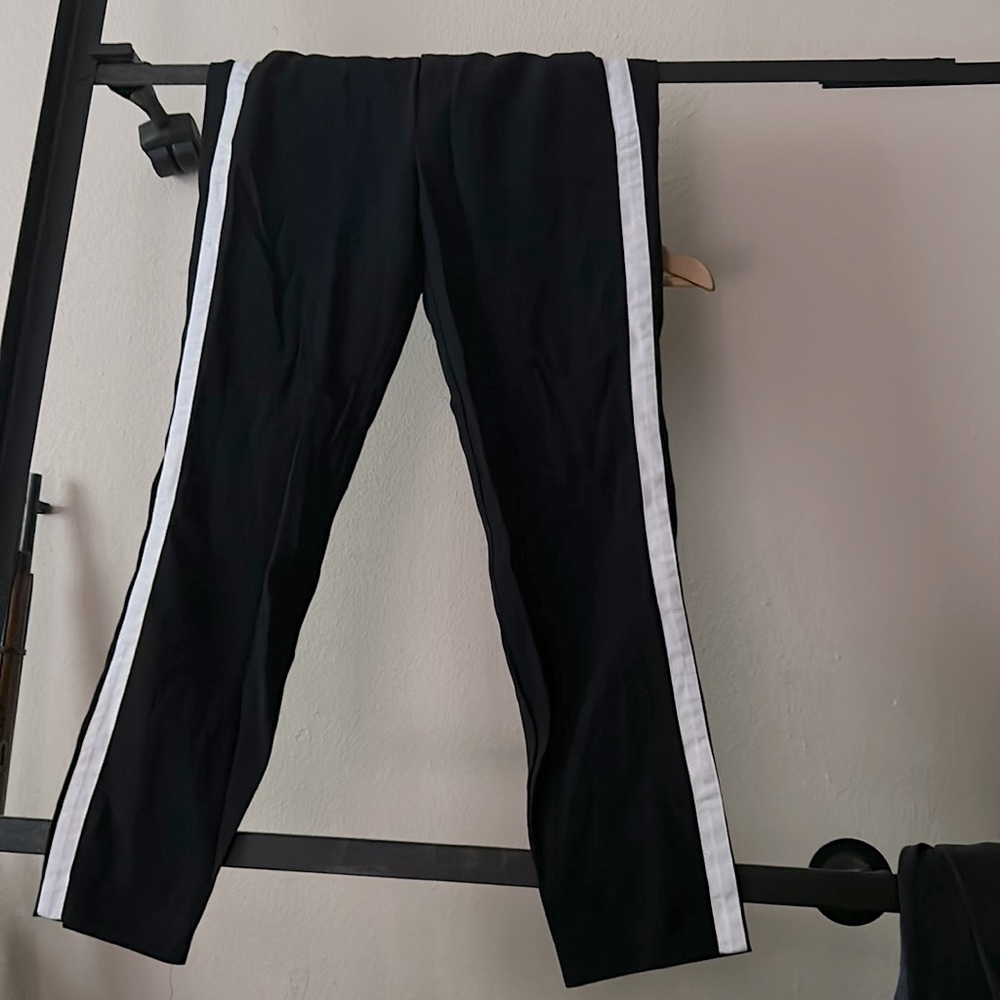 Dress pants with stripes